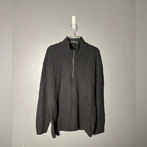 Abercrombie & Fitch Soft A&F 1/4 Zip Oversized Sweater Size Medium